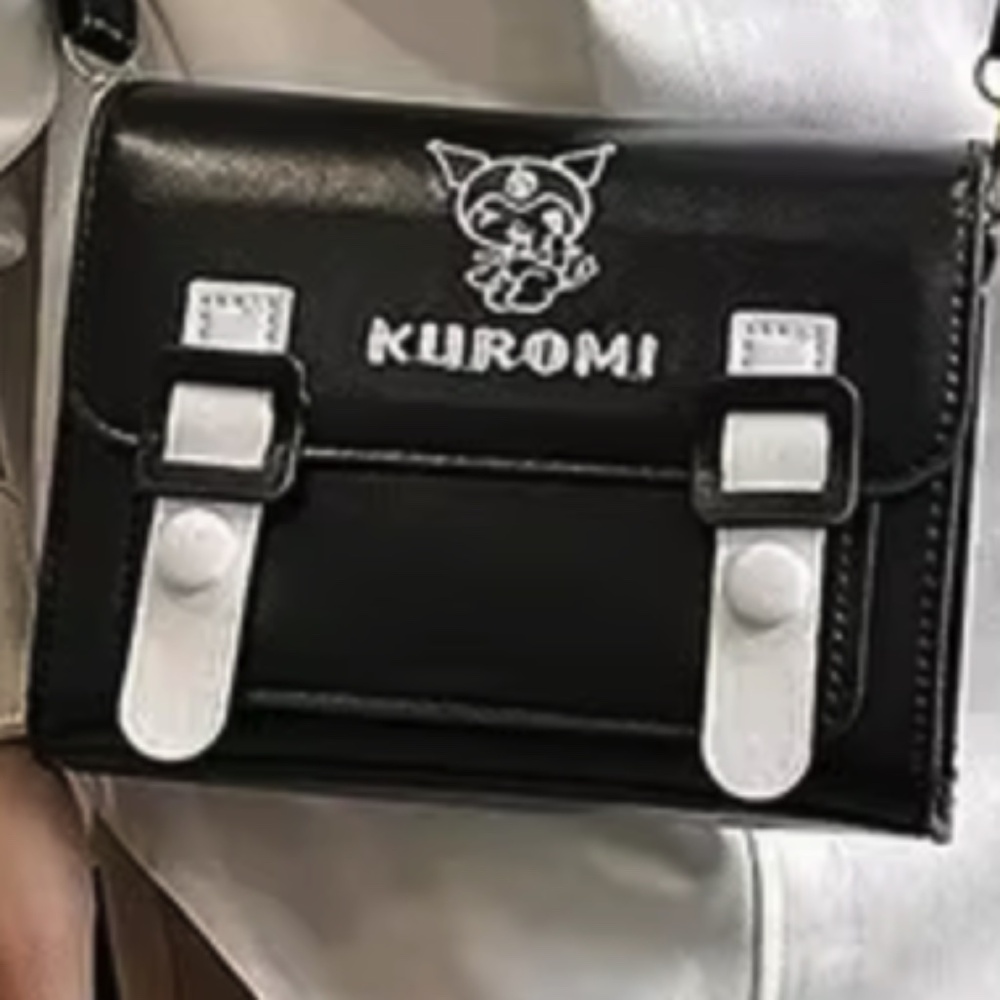 Sanrio Kuromi  PU Leather Handbag - Shoulder/Crossbody - Brand New With Tags